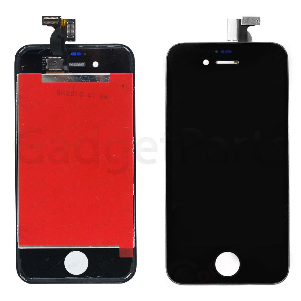 Модуль (дисплей, тачскрин, рамка) iPhone 4S Черный (Black)