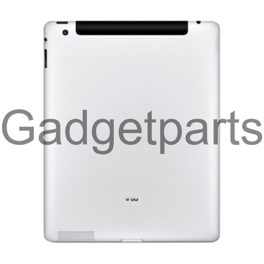 Задняя крышка iPad 3 3G, Wi-Fi Серебряная, Белая (Silver, White)