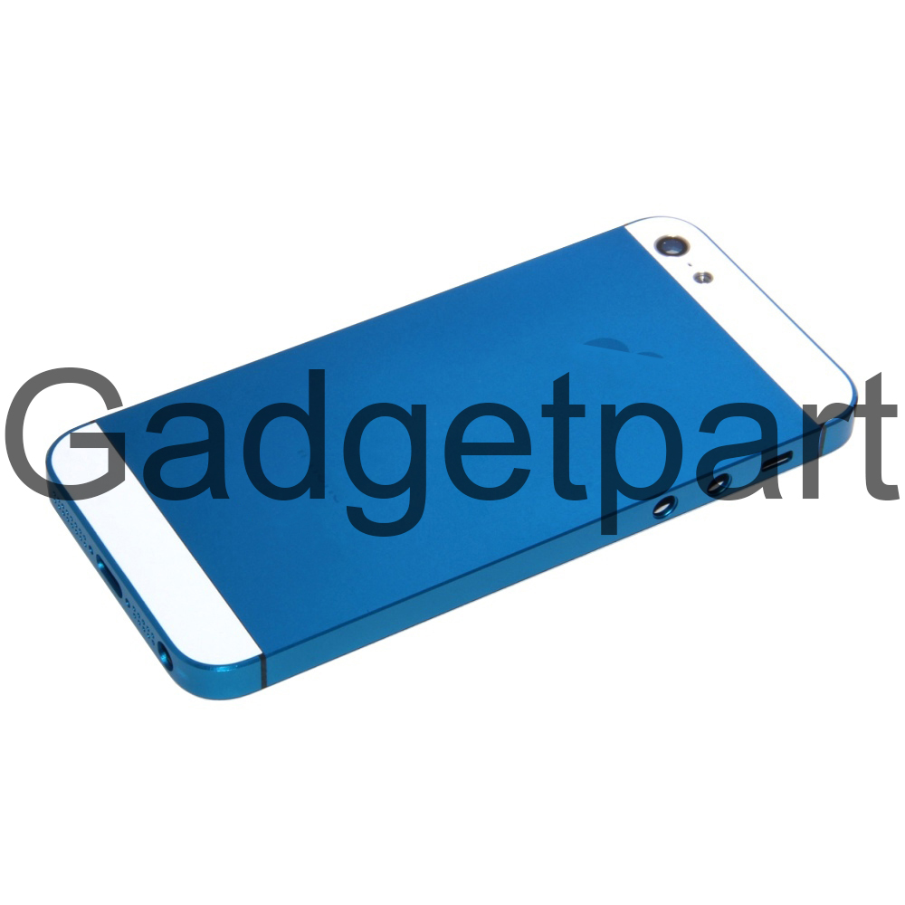 Задняя крышка iPhone 5 Синяя (Dark blue)