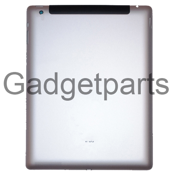 Задняя крышка iPad 4 3G, Wi-Fi Серебряная, Белая (Silver, White)
