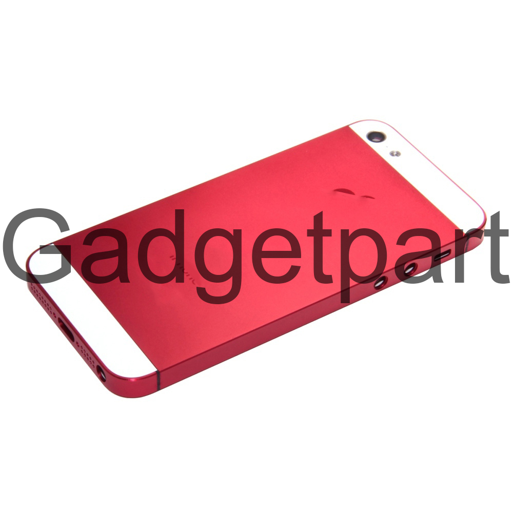 Задняя крышка iPhone 5S Красная (Red)