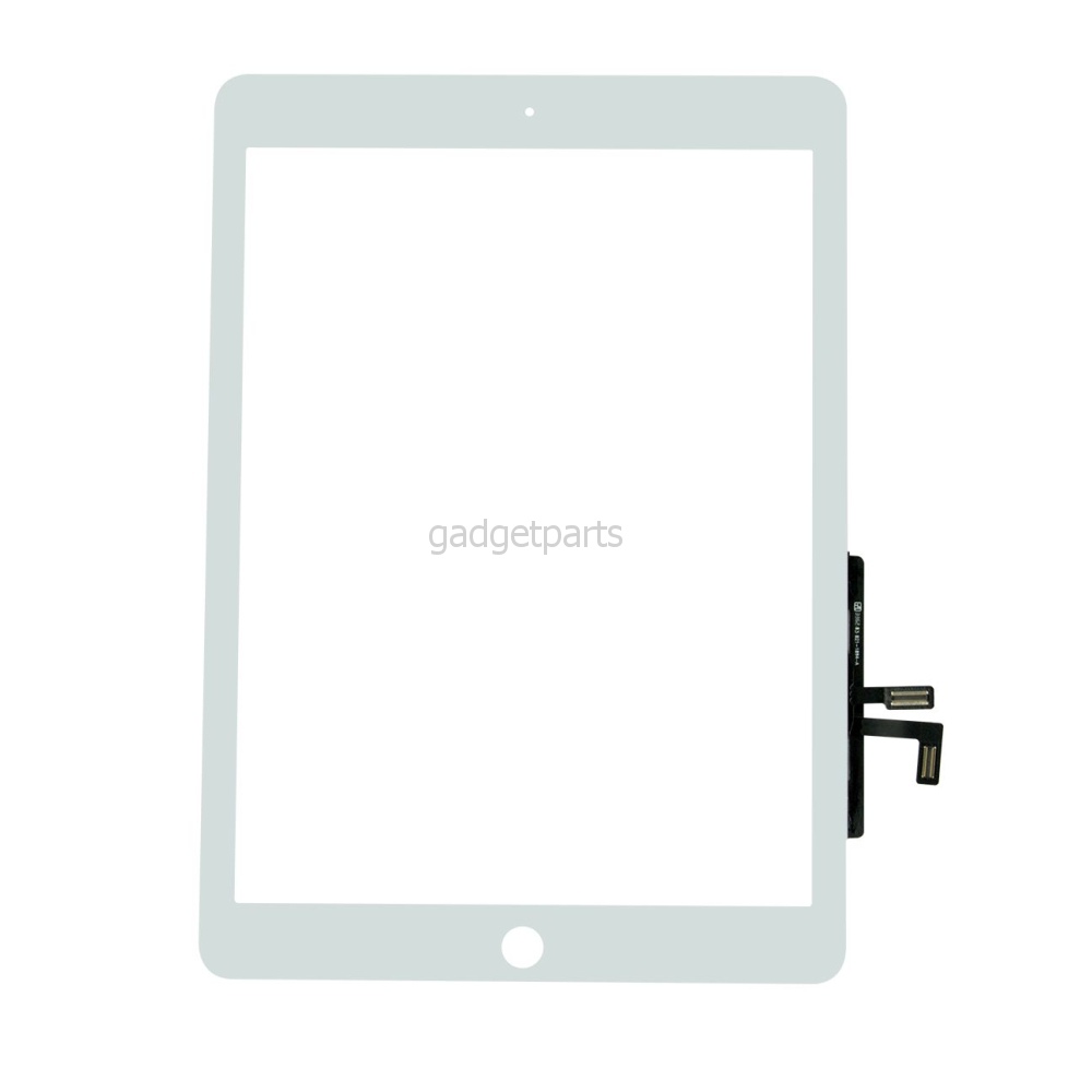 Сенсорное стекло, тачскрин iPad Air, iPad 9,7” (5-го поколения) 2017 года Белый (White) Оригинал