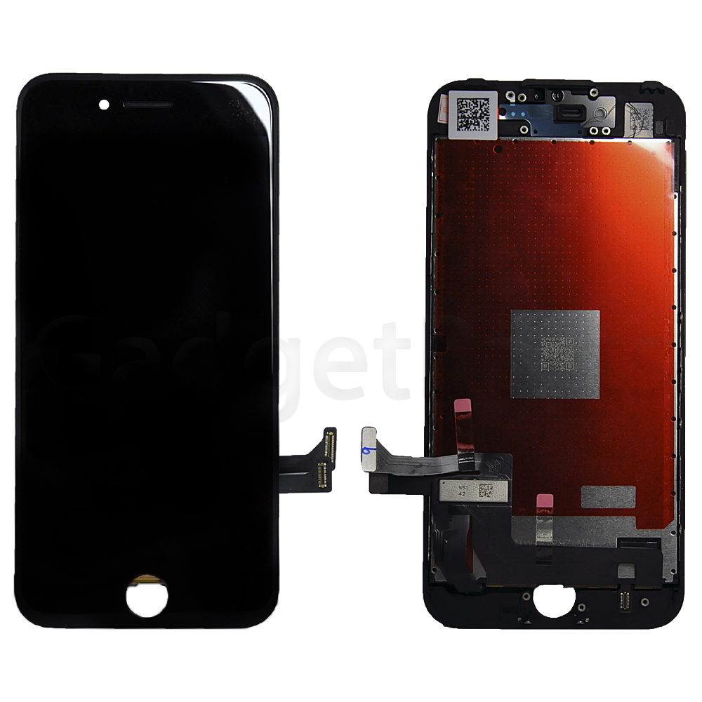Модуль (дисплей, тачскрин, рамка) iPhone 7 Черный (Black) HQ