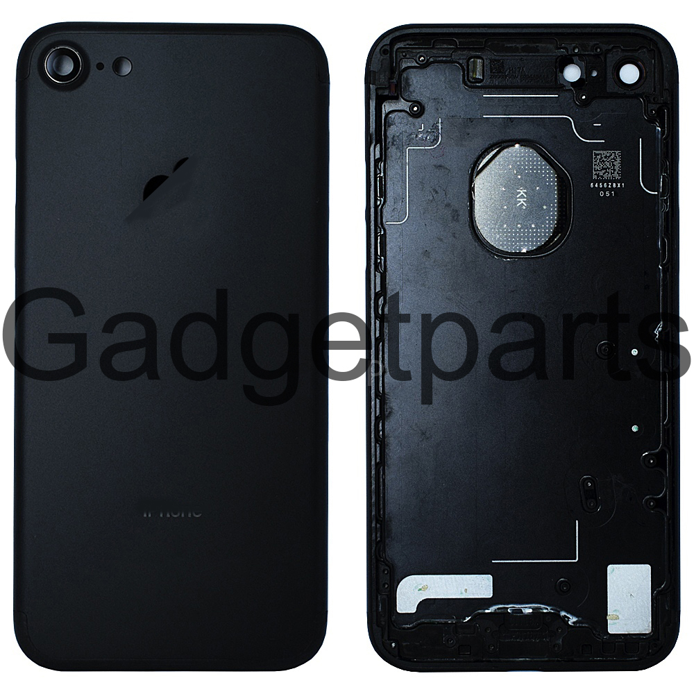 Задняя крышка iPhone 7 Черная (Black) Оригинал
