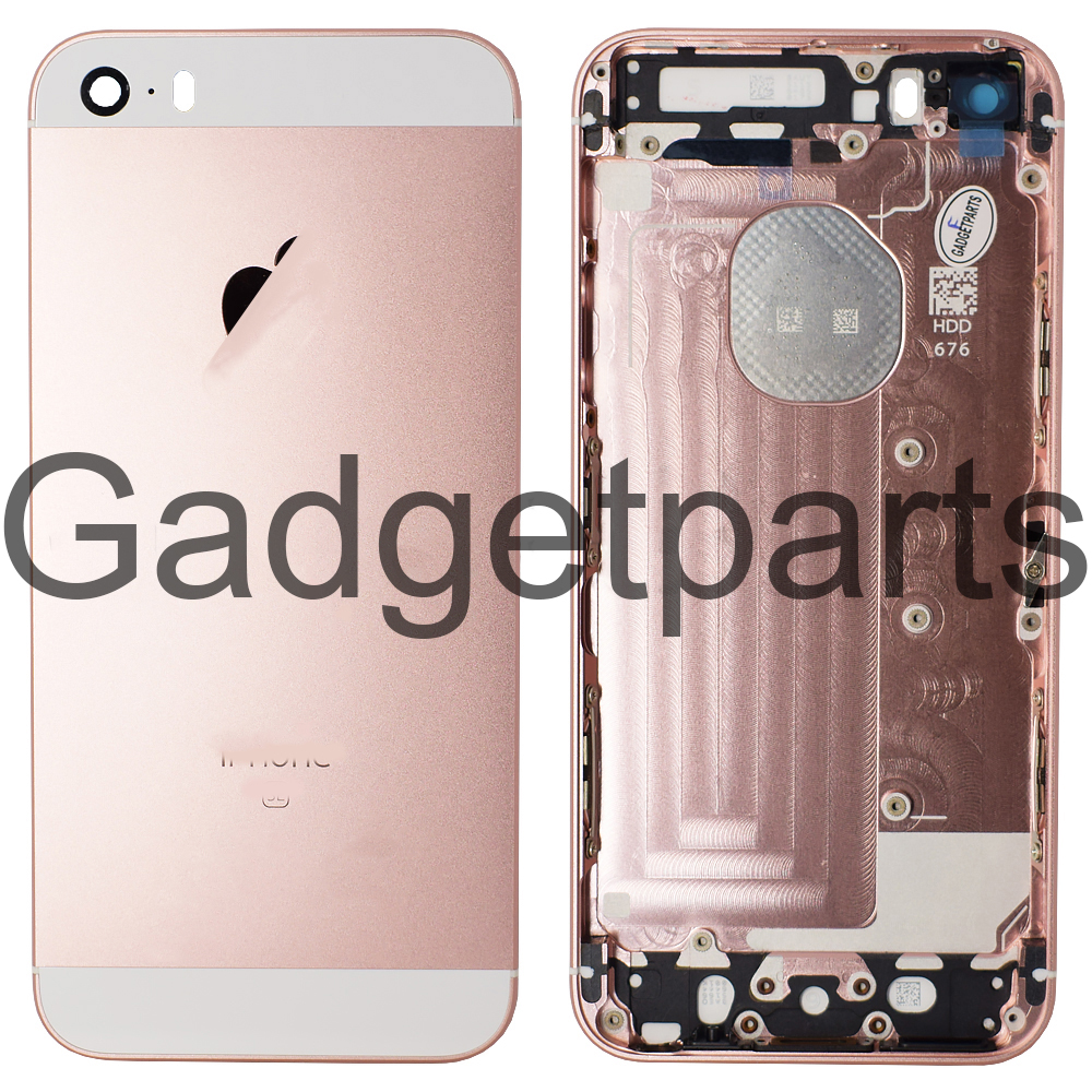 Задняя крышка iPhone 5SE Розовое золото (Rose gold)