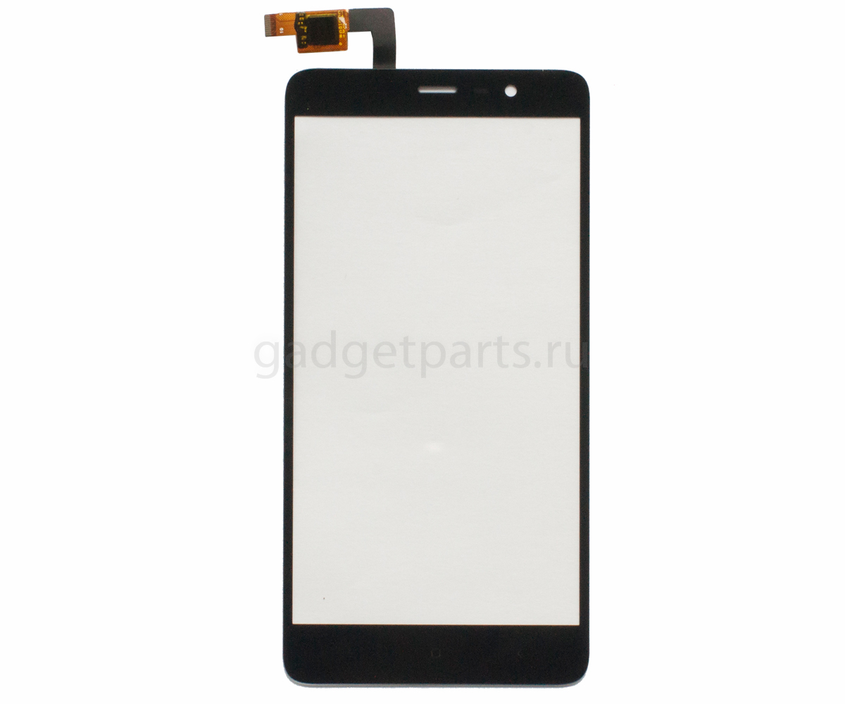 Сенсорное стекло, тачскрин Xiaomi Redmi Note 3 Черный (Black)