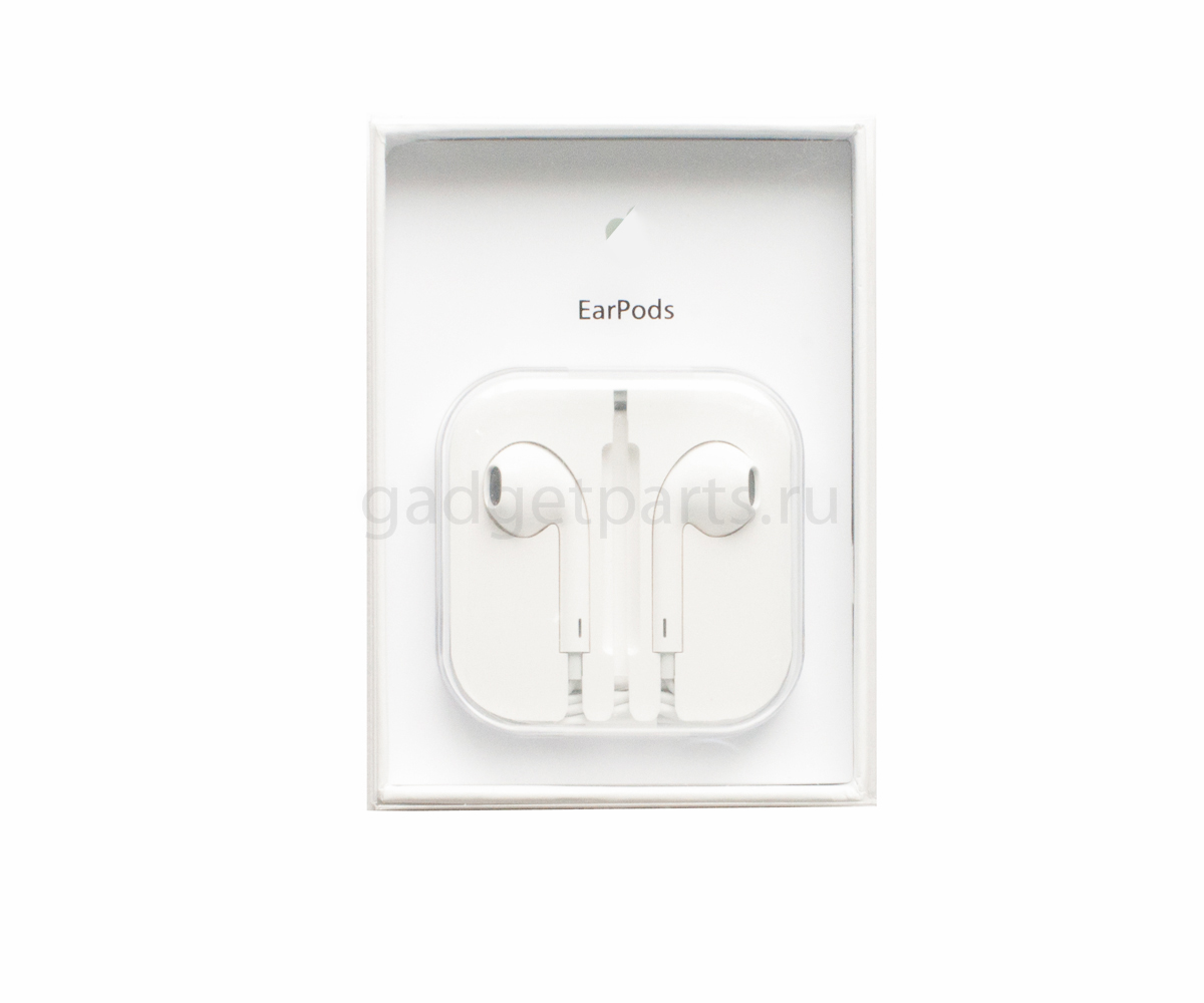 Наушники EarPods Apple с управлением громкостью и микрофоном MD827ZM/B