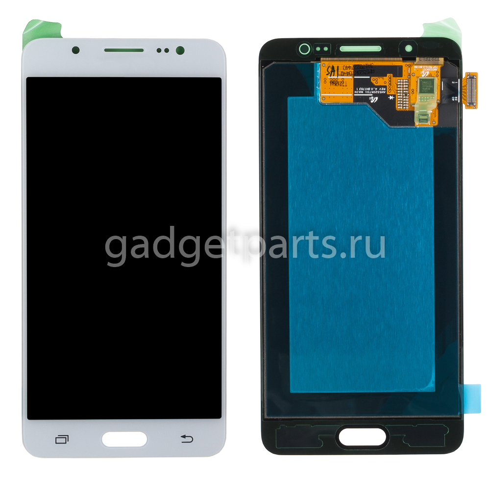 Модуль (дисплей, тачскрин, рамка) Samsung Galaxy J5, J510F Белый (White) Оригинал