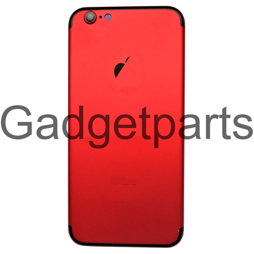 Задняя крышка iPhone 6S под iPhone 7 Красная (Red)