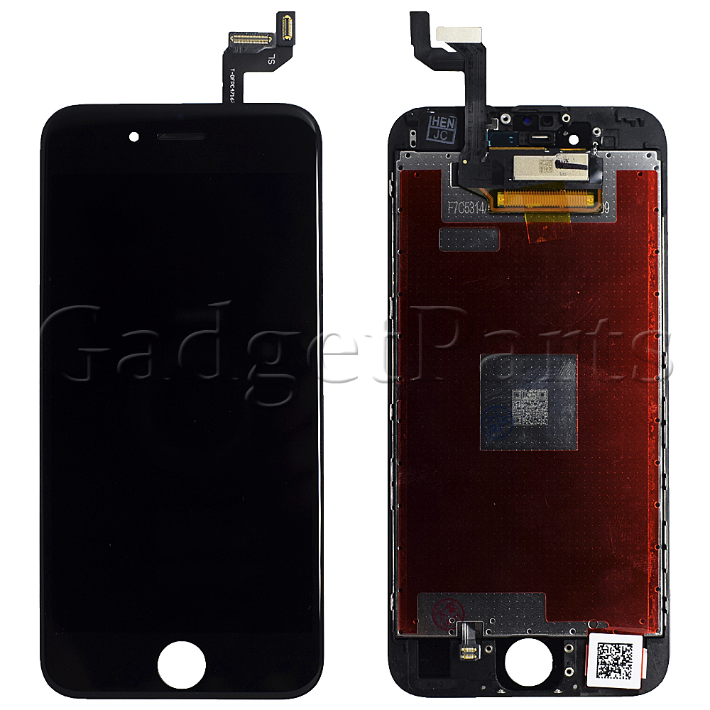 Модуль (дисплей, тачскрин, рамка) iPhone 6S Черный (Black) OEM