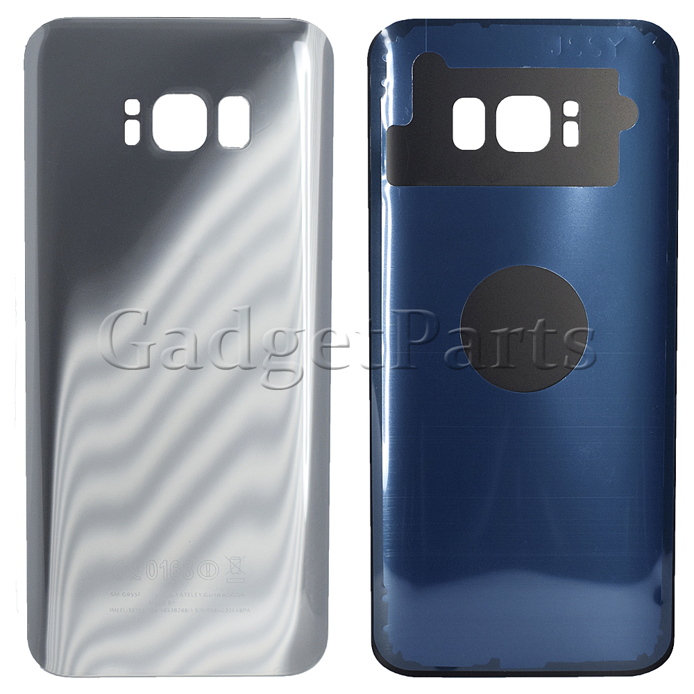 Задняя крышка Samsung Galaxy S8 Plus, G955F Серебряная (Silver)