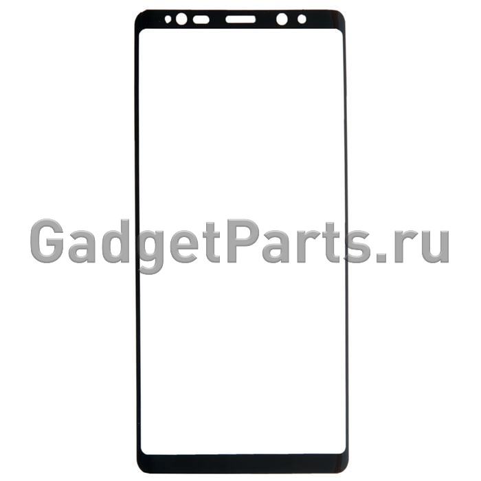 Защитное противоударное стекло 3D Samsung Galaxy Note 8 Черное (Black) Premium