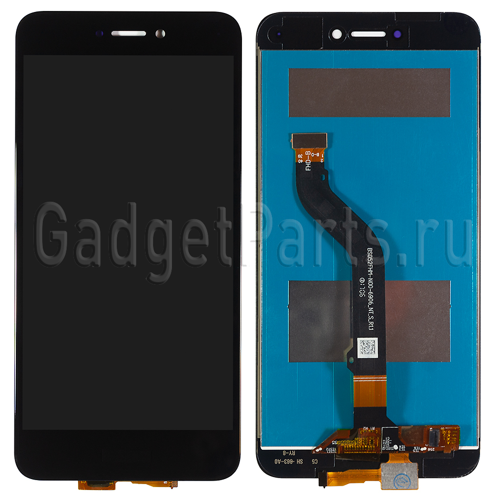 Модуль (дисплей, тачскрин) Huawei Honor 8 Lite, P8 Lite 2017, GR3 2017 Черный (Black)
