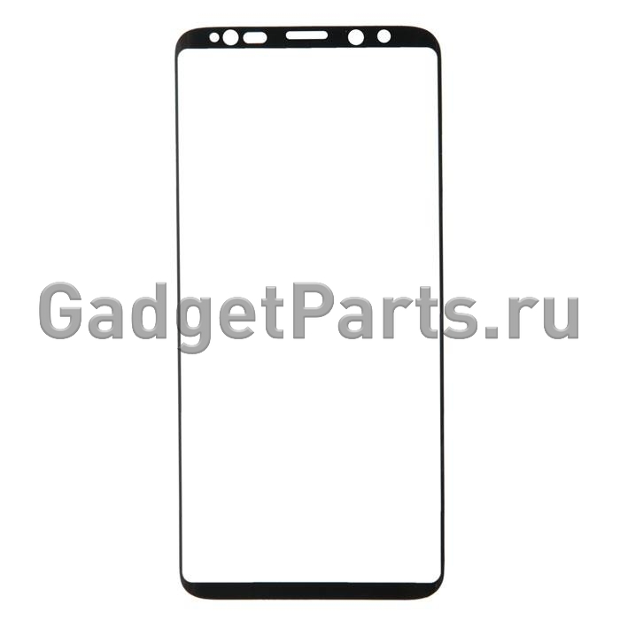 Защитное противоударное стекло 3D Samsung Galaxy Note 9 Черное (Black) Premium