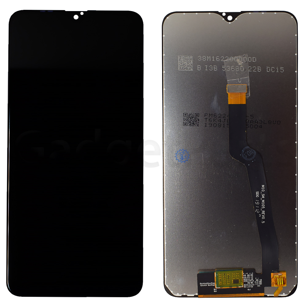 Модуль (дисплей, тачскрин) Samsung Galaxy A10, A105 Черный (Black) Оригинальная матрица