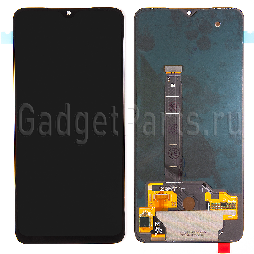 Модуль (дисплей, тачскрин) Xiaomi Mi 9 Черный (Black) (AMOLED)