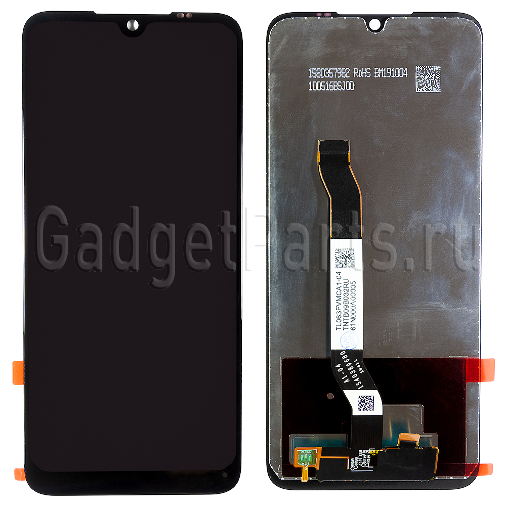 Модуль (дисплей, тачскрин) Xiaomi Redmi Note 8T Черный (Black)