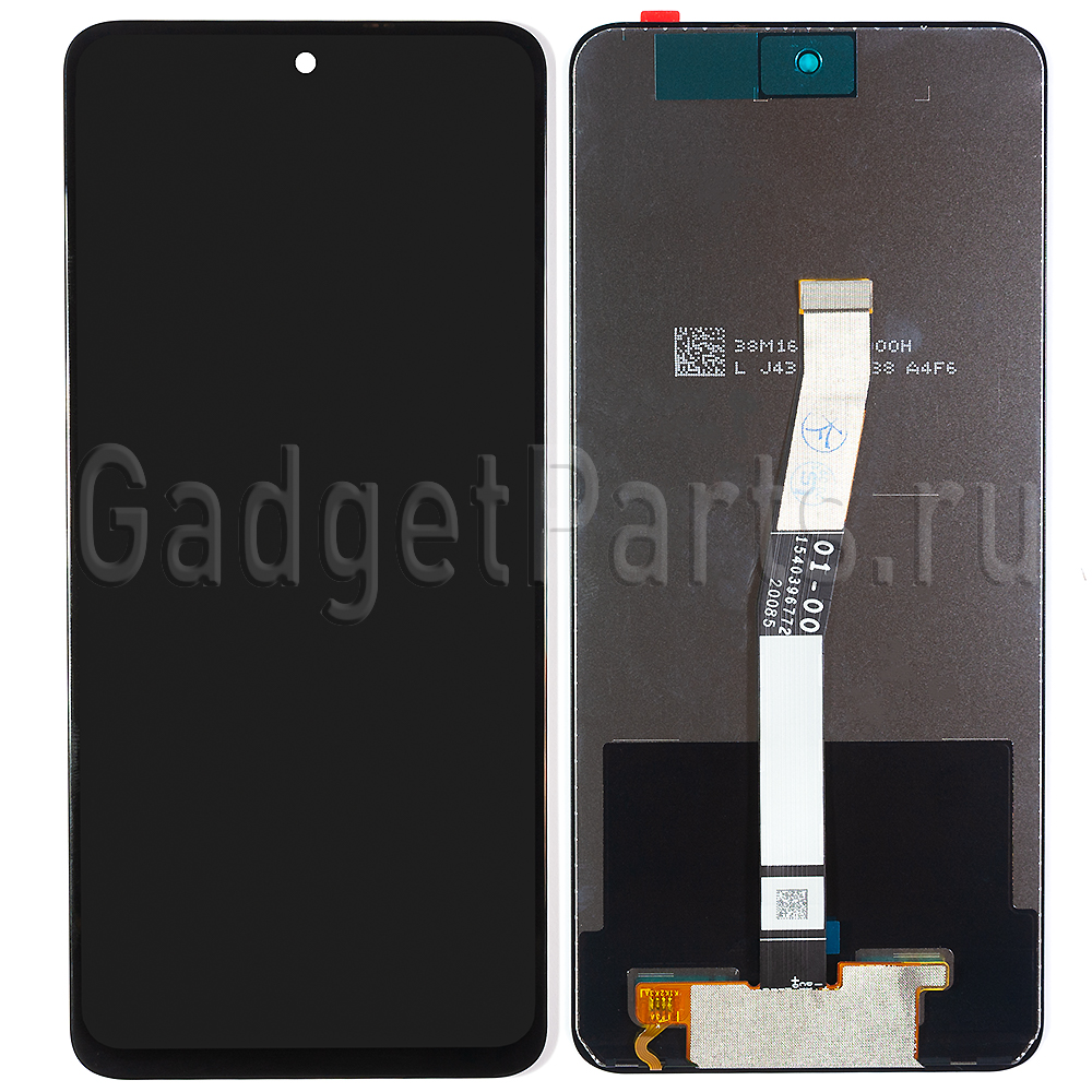 Модуль (дисплей, тачскрин) Xiaomi Redmi Note 9S, Note 9 Pro Черный (Black)