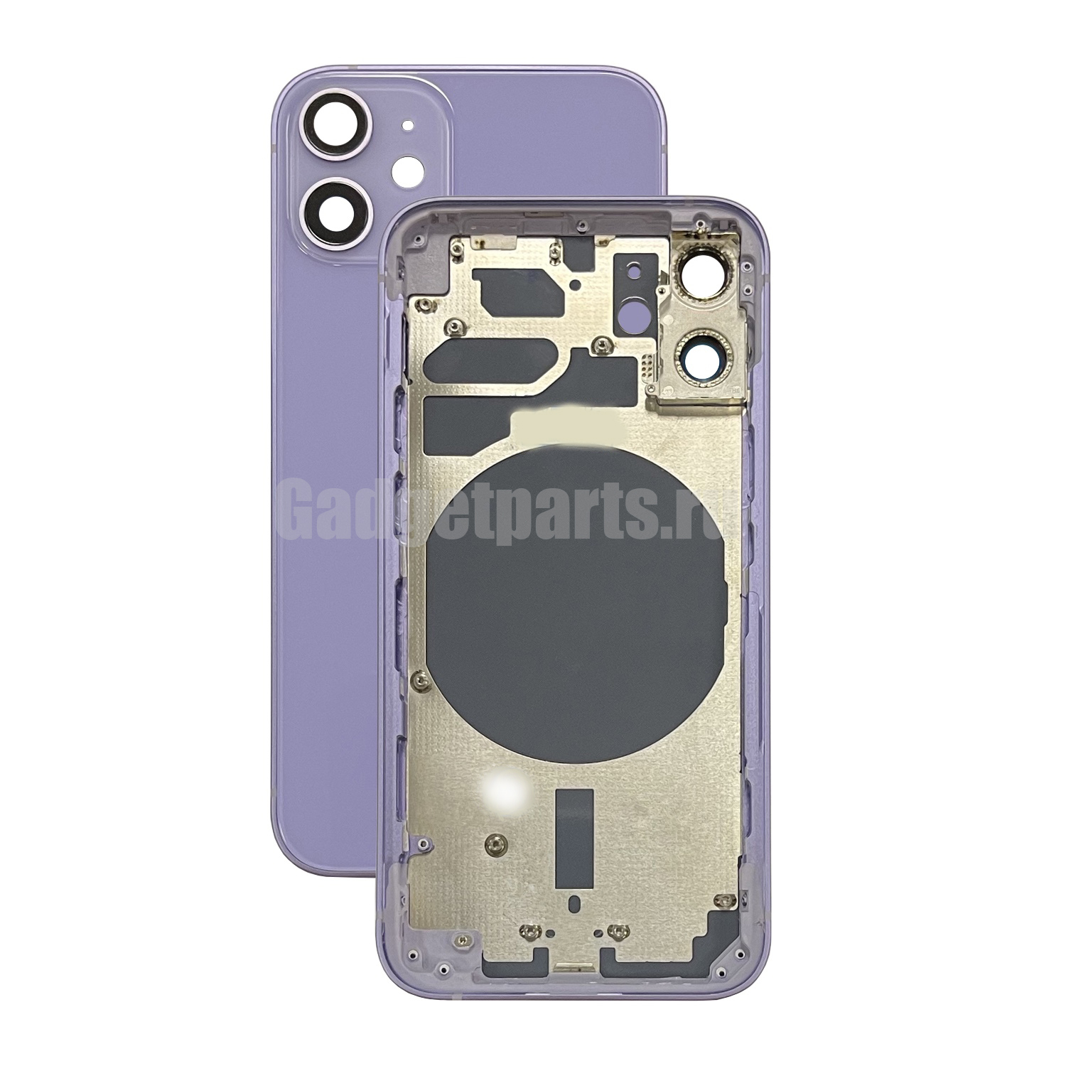 Задняя крышка в сборе iPhone 12 mini Фиолетовая (Purple)