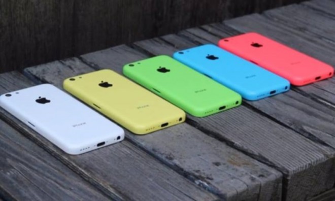 задние цветные крышки iPhone 5C