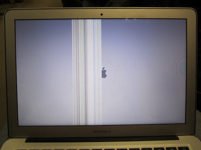 Нет изображения на матрице ноутбука MacBook Pro
