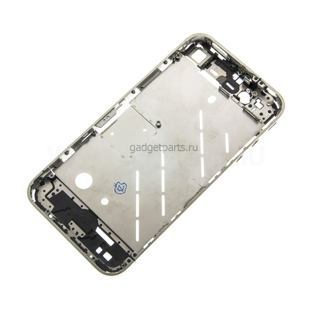 Рамка iPhone 4 Серебряная (Silver)