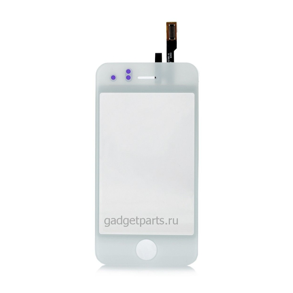 Сенсорное стекло, тачскрин iPhone 3GS Белый (White)