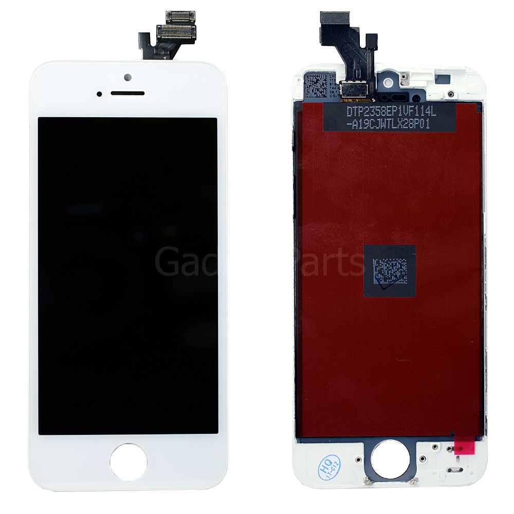 Модуль (дисплей, тачскрин, рамка) iPhone 5G Белый (White) HQ