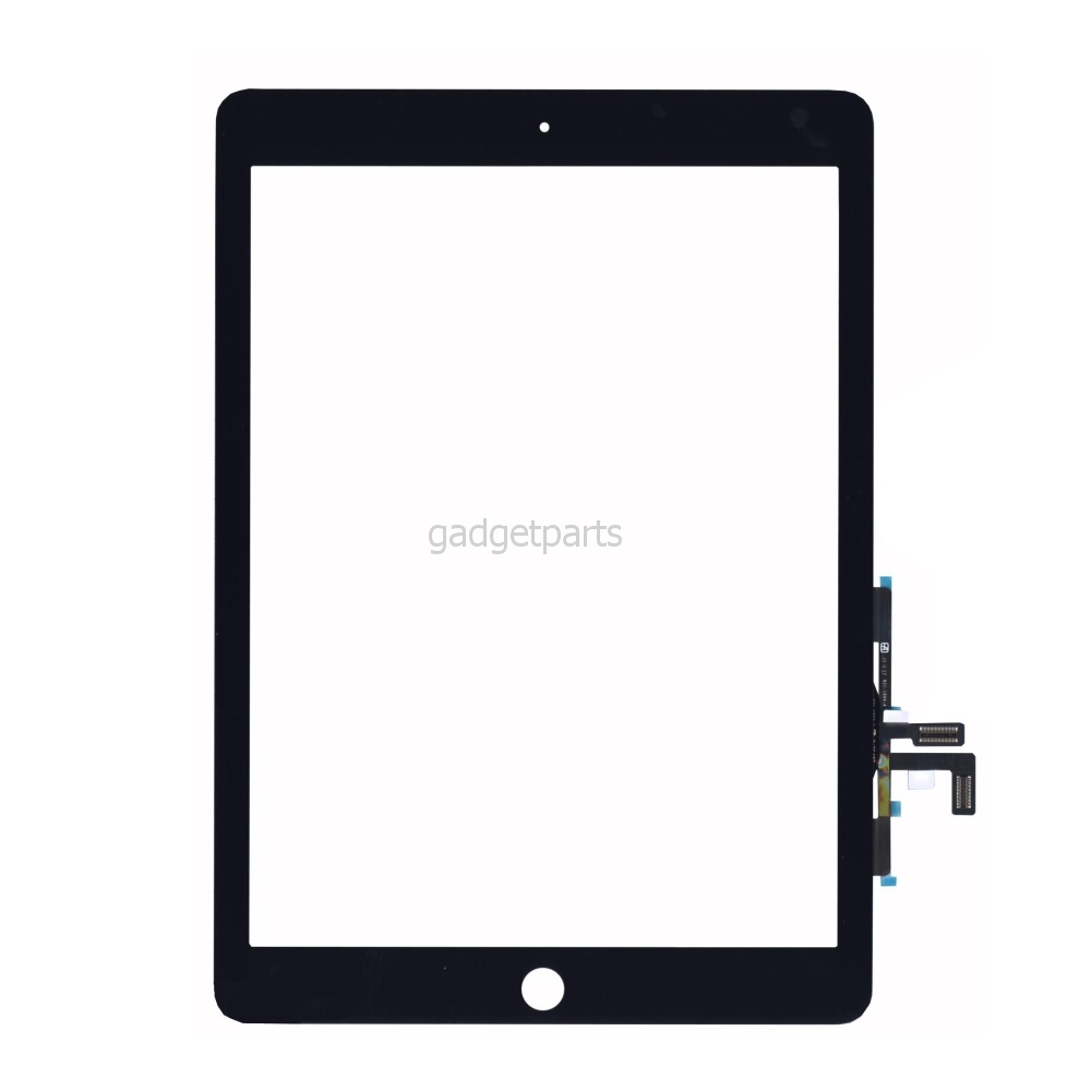 Сенсорное стекло, тачскрин iPad Air, iPad 9,7” (5-го поколения) 2017 года Черный (Black)