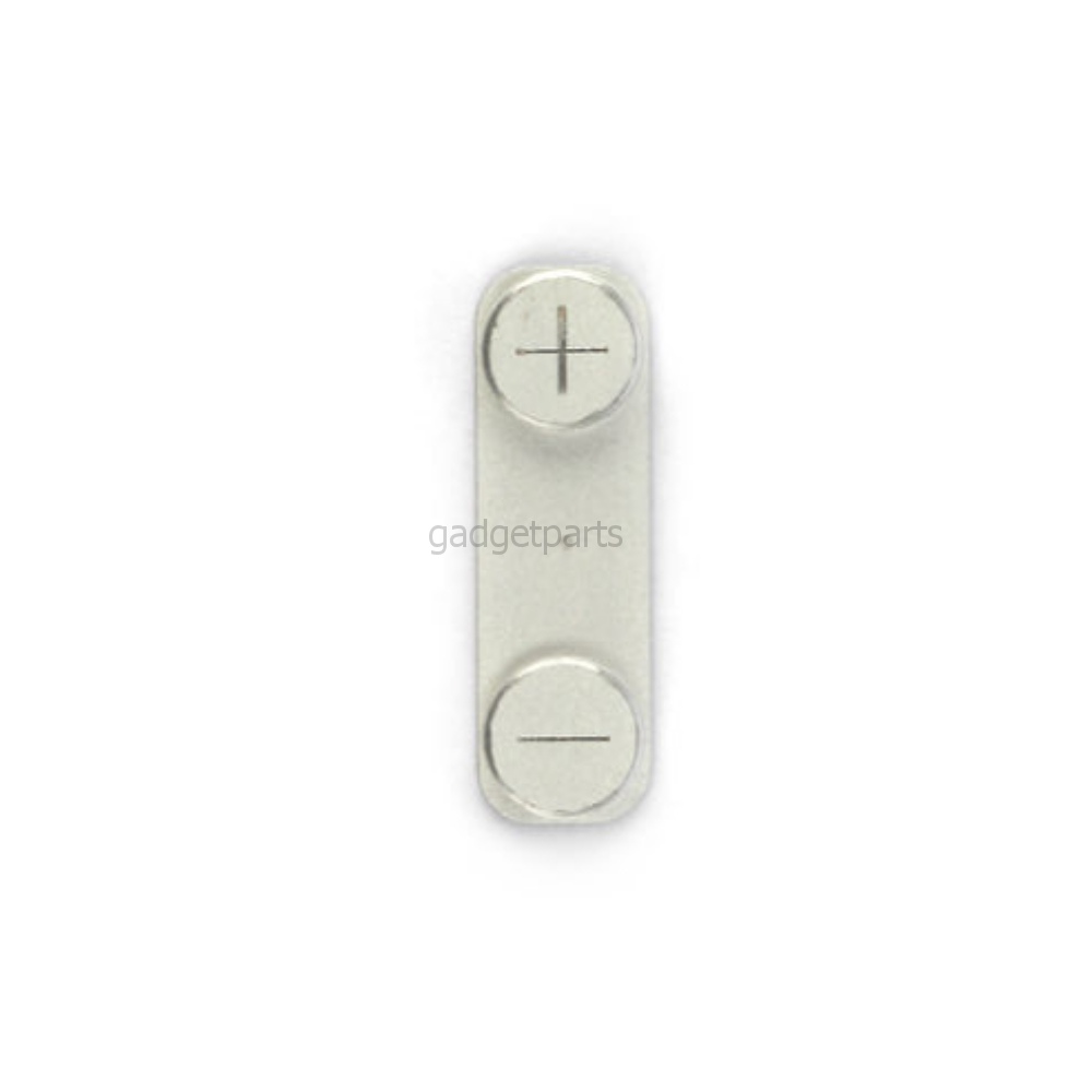 Кнопка громкости (Volume) iPhone 5S Серебряная (Silver)