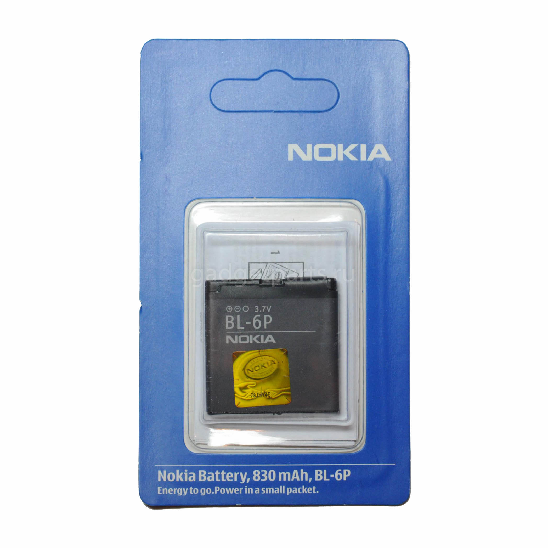 Аккумулятор Nokia BL-6P Оригинал Аккумулятор Nokia BL-6P Оригинал