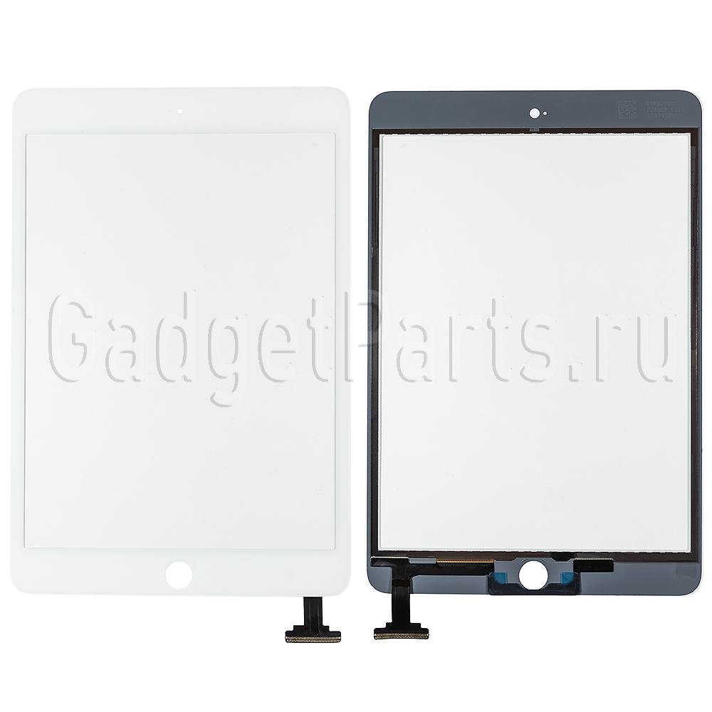 Сенсорное стекло, тачскрин iPad mini 3 Retina Белый (White)