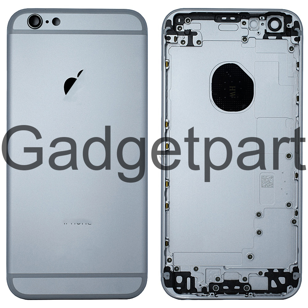 Задняя крышка iPhone 6S Черная (Space Gray, Black) Оригинал