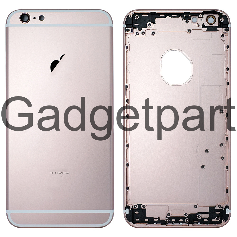Задняя крышка iPhone 6S Plus Розовое золото (Rose gold) Оригинал
