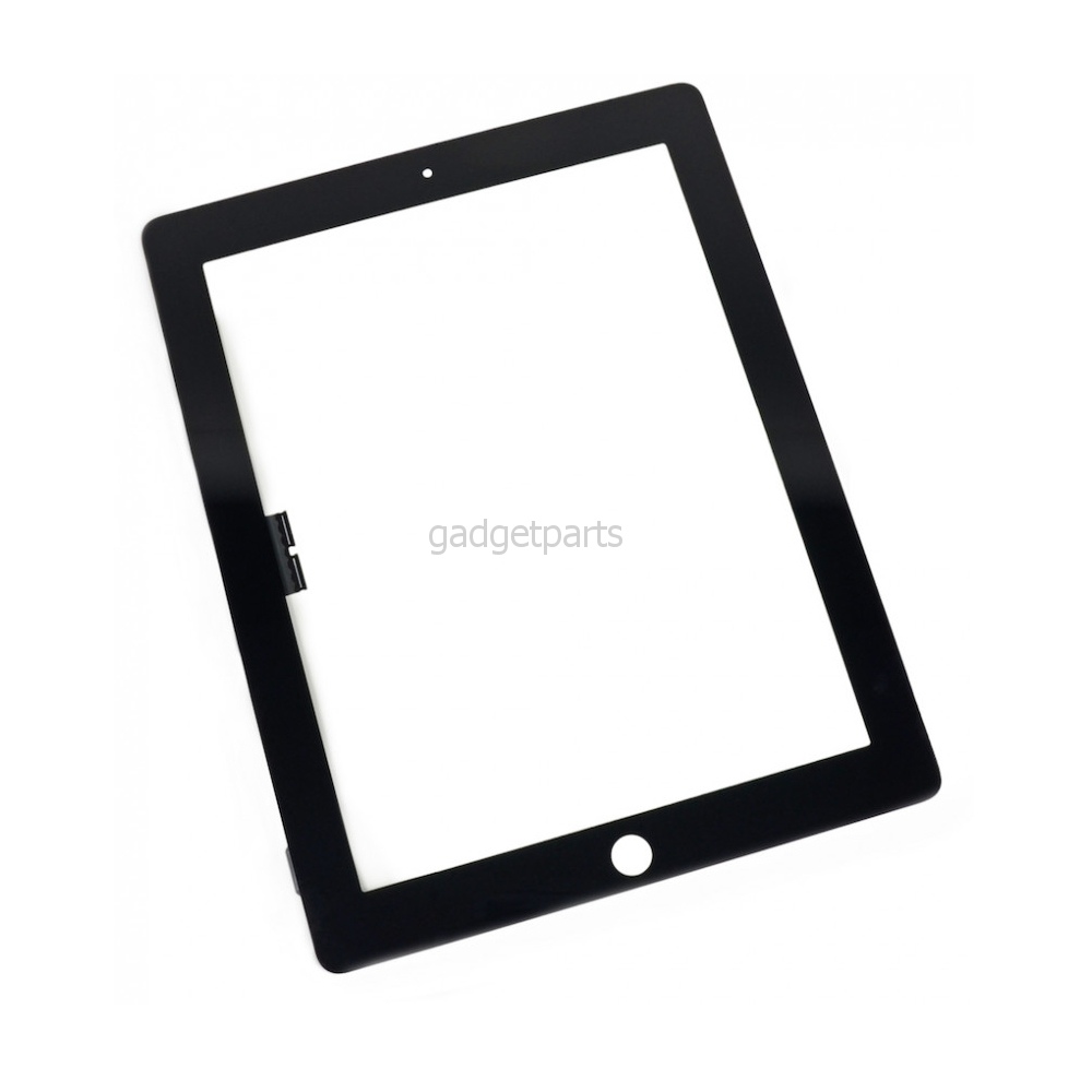 Сенсорное стекло, тачскрин iPad 3, 4 Черный (Black) Оригинал