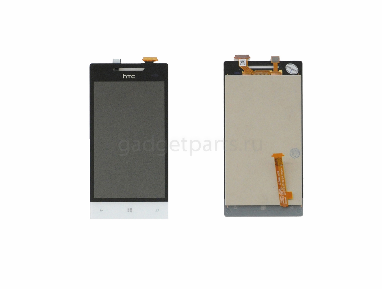 Модуль (дисплей, тачскрин) HTC Windows Phone 8s, A620e Белый (White) Модуль (дисплей, тачскрин) HTC Windows Phone 8s, A620e Белый (White)