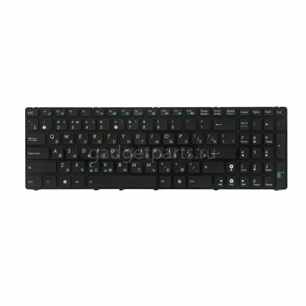 Клавиатура для ноутбука Asus G60, G73, U50 (U50A UL50AG, UL50VT), UL50 (UL50AG, UL50VT), K52, N61, N61W, N61J, N61Ja, N61Jq, N61Jv, N61Vg, N61Vn Черная (Black) Клавиатура для ноутбука Asus G60, G73, U50 (U50A UL50AG, UL50VT), UL50 (UL50AG, UL50VT), K52, N61, N61W, N61J, N61Ja, N61Jq, N61Jv, N61Vg, N61Vn Черная (Black)