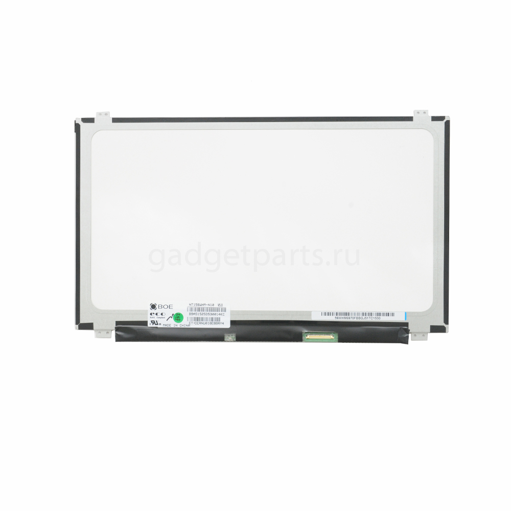 Матрица для ноутбука NT156WHM-N10 Slim 40pin, 1366х768, Глянец, LED, крепления сверху/снизу Матрица для ноутбука NT156WHM-N10 Slim 40pin, 1366х768, Глянец, LED, крепления сверху/снизу