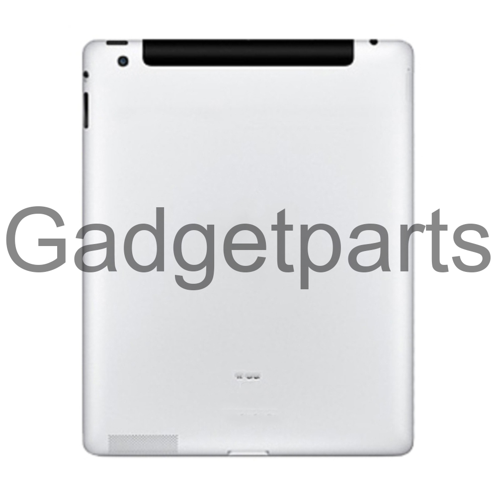 Задняя крышка iPad 3 Wi-Fi Серебряная, Белая (Silver, White)