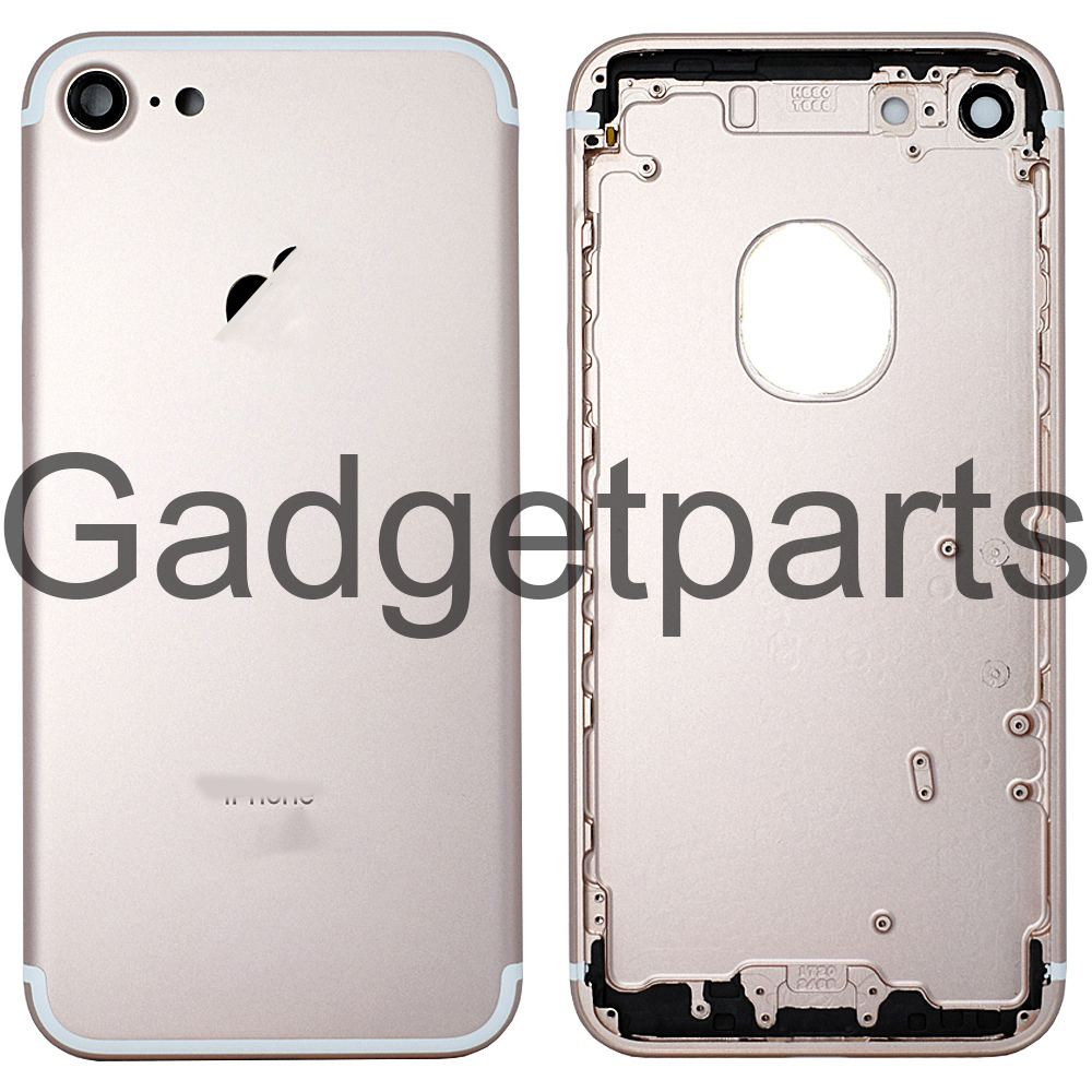 Задняя крышка iPhone 7 Розовое золото (Rose gold) Оригинал