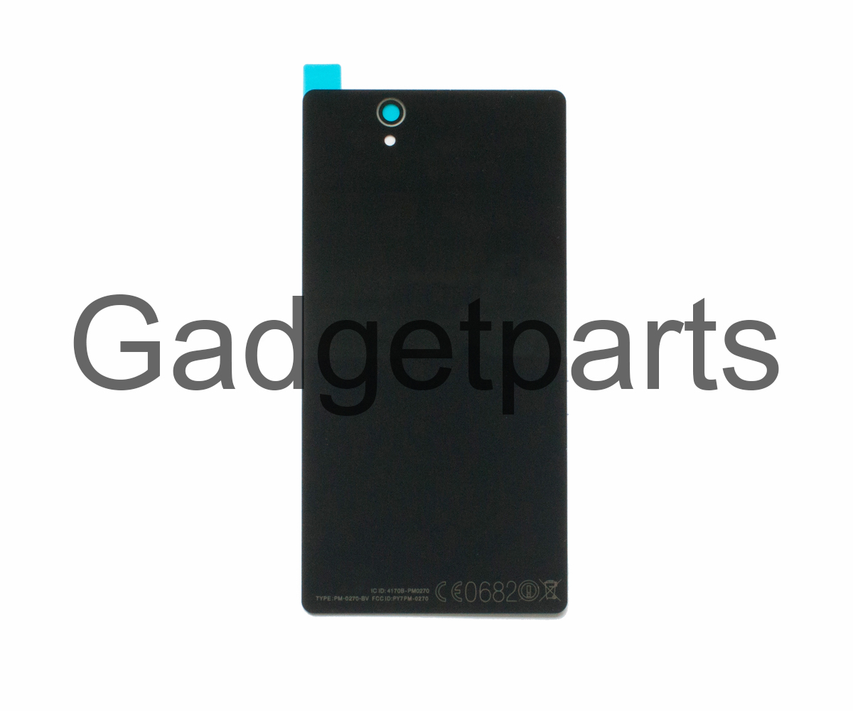 Задняя крышка Sony Xperia Z, C6603, L36H Черная (Black) Оригинал