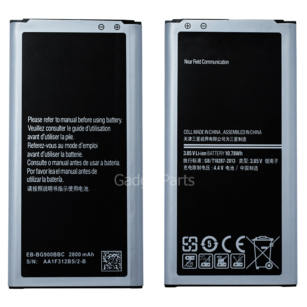 Аккумулятор Samsung Galaxy S5, Galaxy Round LTE, G900, i9600, i9602, i9700, G9006V, G9008V, G9009D, G900A, G900F, G900H, G900M, G900P, G900R4, G900S, G900T, G900V, G9105, G910K, G910L, G910S (EB-BG900BBC)
