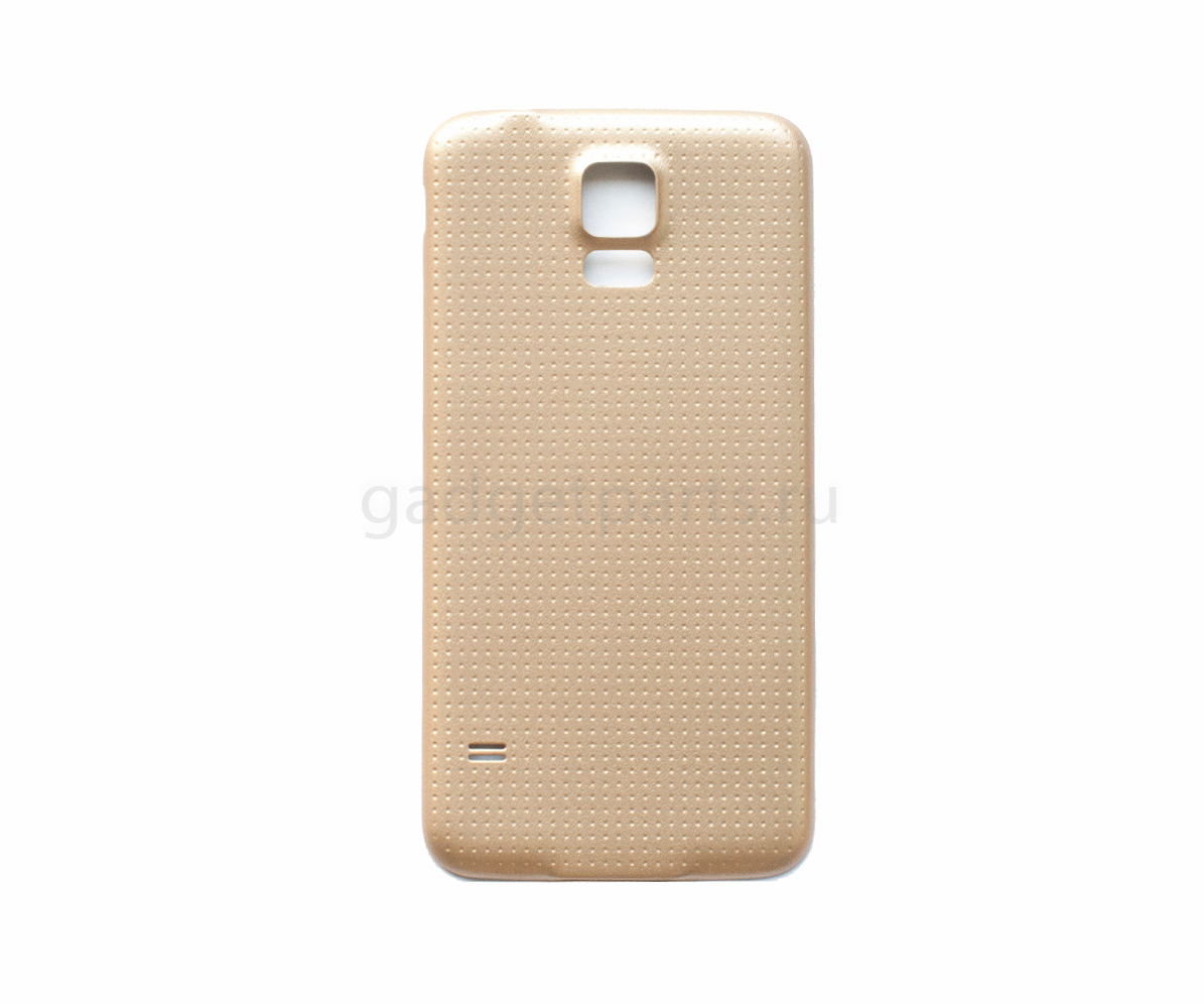 Задняя крышка Samsung Galaxy S5, G900F Золотая (Gold)