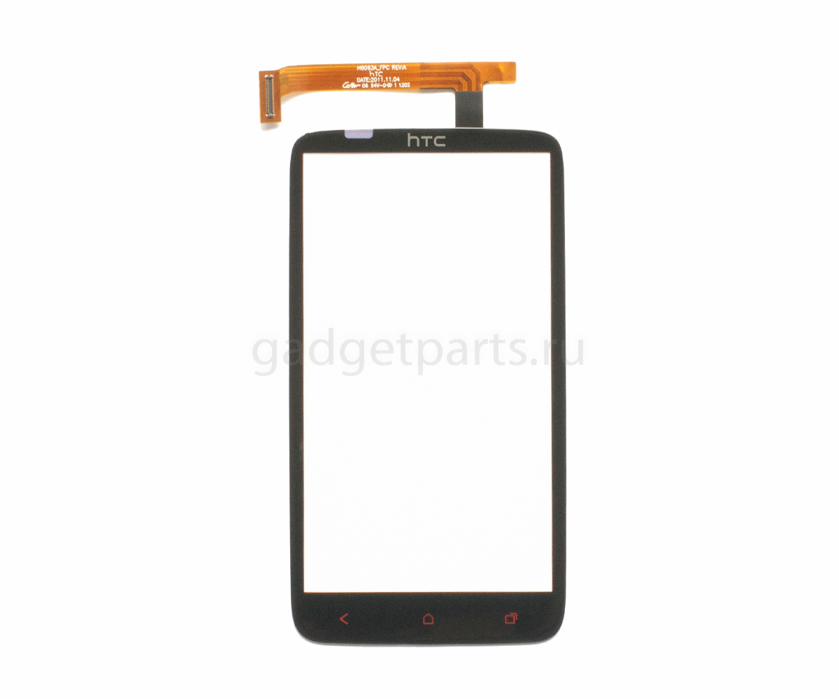 Сенсорное стекло, тачскрин HTC ONE X, S720, G23 Черный (Black) Оригинал