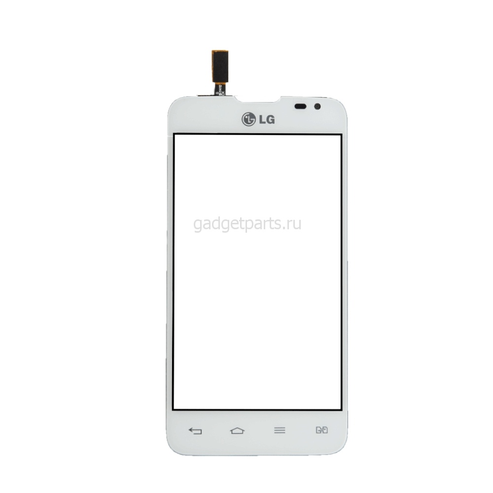 Сенсорное стекло, тачскрин LG D285, L65 Dual Sim Белый (White) Оригинал