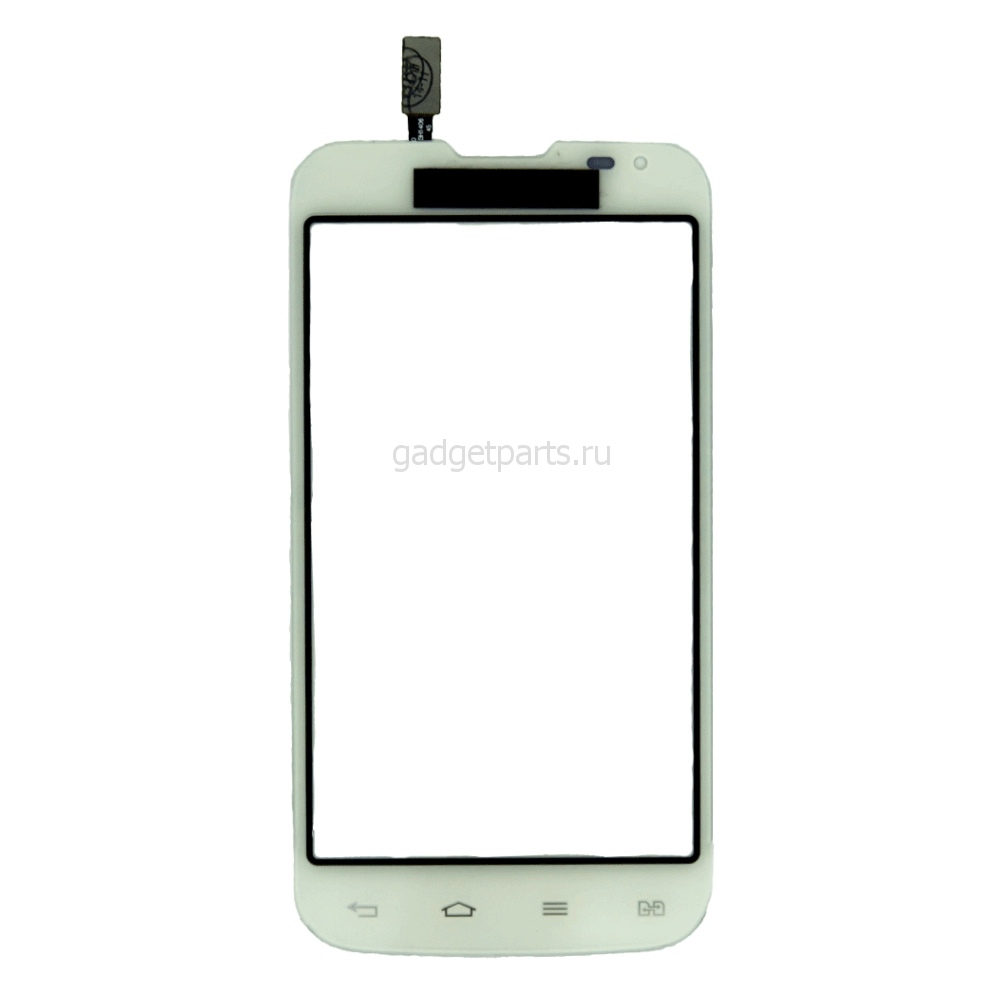 Сенсорное стекло, тачскрин LG D325, L70 Dual Sim Белый (White) Оригинал