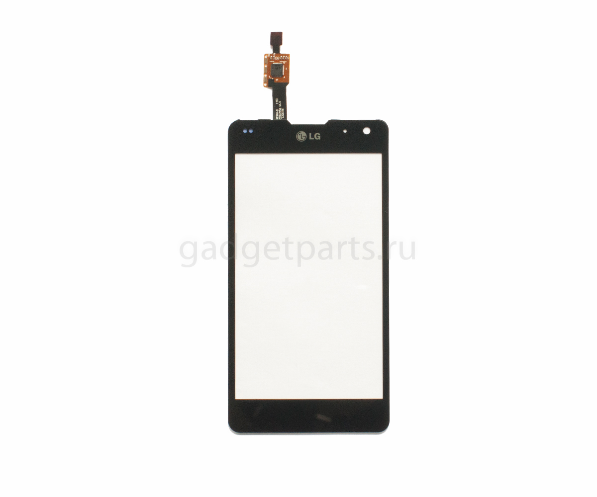 Сенсорное стекло, тачскрин LG Optimus G, E975, E973 Черный (Black)