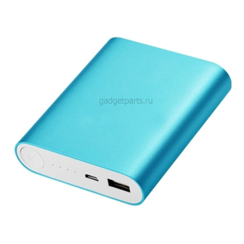 Внешний аккумулятор Xiaomi Mi Power Bank 10400 mAh Голубой (Blue)