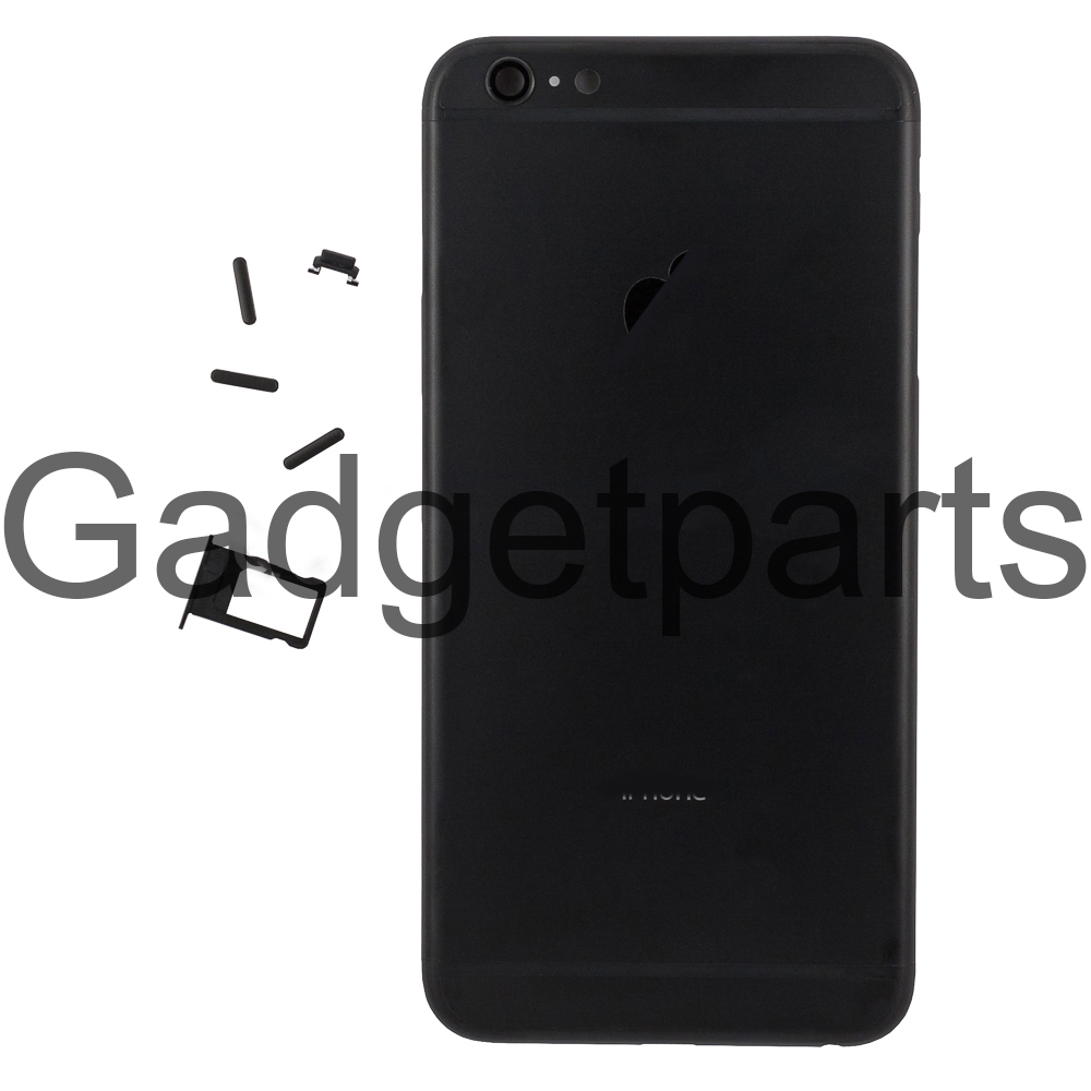 Задняя крышка iPhone 6 Plus Черно-Матовая (Black-Matte)