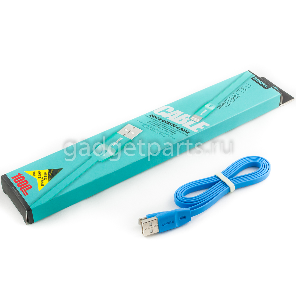 USB кабель, сетевой шнур Lightning iPhone 5, 5S, 6, 6 Plus, 6S, 6S Plus, 7, 7 Plus, iPad и iPod, 2м Синий (Blue)